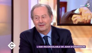 Jean-Marie Rouart, l'ami inconsolable de Jean d'Ormesson - C à Vous - 07/06/2018