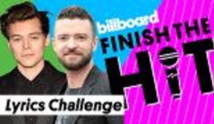 Finish The Hit: One Direction, BSB & *NSYNC - Boy Band Lyrics Challenge | Billboard
