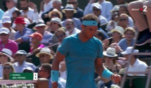 Roland-Garros 2018 : Retrouvez les plus beaux points de Nadal-Del Potro