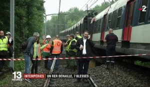RER B : déraillement dans l'Essonne