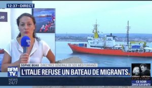 Navire de migrants refoulé: la directrice générale de SOS Méditerranée appelle à "une aide diplomatique"