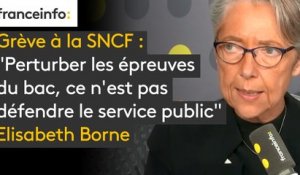 Grève à la SNCF : "Perturber les épreuves du bac, ce n'est pas défendre le service public", estime la ministre des Transports