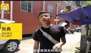 Un Chinois escalade la façade d’un immeuble pour sauver un enfant suspendu