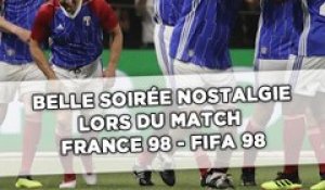 Belle soirée nostalgie lors du match France 98 vs Fifa 98