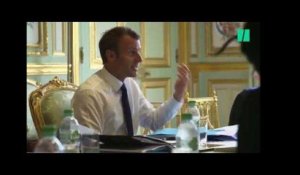 Macron met en scène sa philosophie sociale
