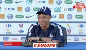 Mbappé «J'ai voulu faire dégonfler l'affaire» - Foot - CM 2018 - Bleus