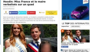 Les écarts de conduite de Miss France avec un maire