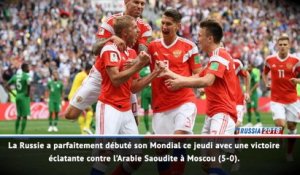 Fast match report - Russie 5-0 Arabie Saoudite