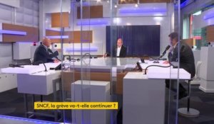 Grève à la SNCF : "La discussion syndicale ne se mène pas simplement par la grève. La CFDT Cheminot a décidé de ne pas perturber le bac, c’est un élément important", indique Laurent Berger, secrétaire général de la CFDT #8h30politique