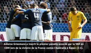 Fast match report - France 2-1 Australie