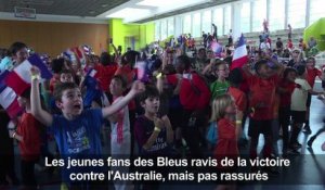 Malgré la victoire, les supporters des Bleus peu rassurés