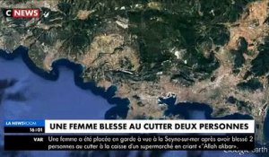 La Seyne-sur-Mer: Une jeune femme voilée a agressé ce midi à coup de cutter une cliente et une employée