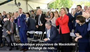 Athènes et Skopje ont signé l'accord pour la "Macédoine du Nord"