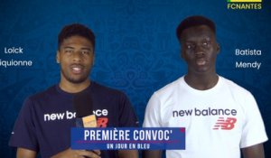 Un jour en Bleu avec Loick Piquionne et Batista Mendy