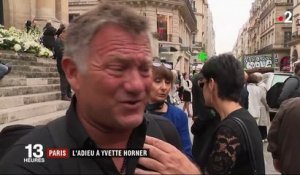 Paris : dernier hommage à Yvette Horner