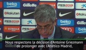 Transferts - Le Barça "regrette l'issue" du dossier Griezmann
