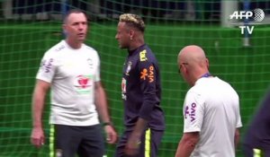 Mondial-2018: Neymar rattrapé par la douleur à l'entraînement