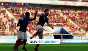Giroud va faire le plus grand bien aux Bleus contre le Pérou (c’est FIFA 18 qui le dit)