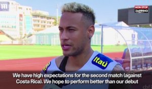 Brésil – Costa-Rica : Neymar rassure les supporters (Vidéo)