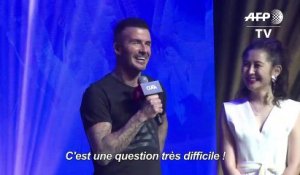 Mondial: David Beckham prédit une finale Angleterre-Argentine