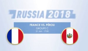France-Pérou, le face à face !