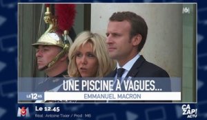 Le couple Macron veut une piscine au fort de Brégançon