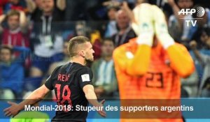 Mondial-2018: Stupeur des supporters argentins à Buenos Aires