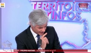 Invité : Philippe Martinez - Territoires d'infos (22/06/2018)