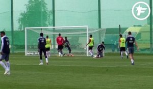 Les buts du carton des Bleus face aux U19 du Spartak