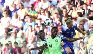 Mondial 2018: Victoire du Nigeria contre l'Islande grâce à Musa