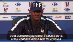 Mondial-2018: Pogba de retour face à la presse