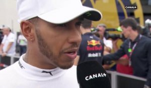 Formula One - Grand Prix de France 2018 - La réaction de Lewis Hamilton après le GP