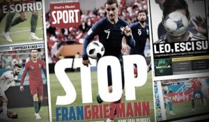 Les Danois craignent le petit prince Antoine Griezmann, la presse italienne élimine déjà Lionel Messi