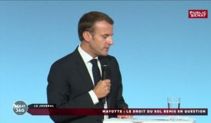 Emmanuel Macron soutient la proposition de limitation du droit du sol à Mayotte