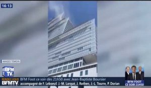 Un incendie sous contrôle s'est déclaré au nouveau Palais de justice de Paris