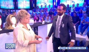 Il y a trois ans dans TPMP... Cyril Hanouna et Isabelle Nanty jouaient au lancer de petits-suisses (vidéo)