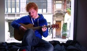Ed Sheeran en session acoustique au Soir en 2011