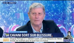 Rolland Courbis ne croit pas que Cavani sera rétabli pour le match face à la France