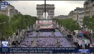 "Les Visiteurs" projeté en plein air sur les Champs-Élysées pour la fête du cinéma