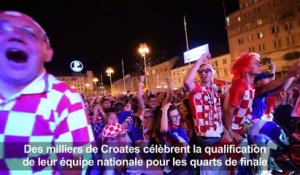 Mondial-2018: les Croates célèbrent la qualification