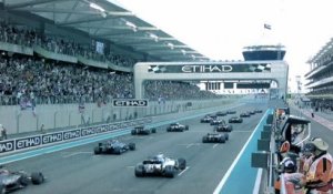 Grand Prix d'Abu Dhabi - Dernière ligne droite de la saison