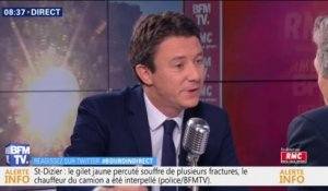 Carburants: "Il faut se désintoxiquer de la France du tout pétrole" insiste Benjamin Griveaux, porte-parole du gouvernement