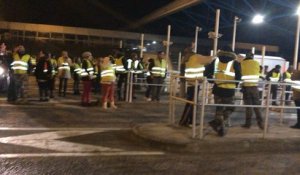 En Vendée, la mobilisation des gilets jaunes continue pendant la nuit