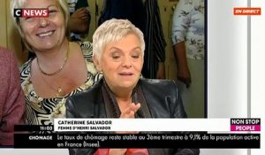 EXCLU - Catherine Salvador, la femme d'Henri Salvador: "Je dis stop au Salvador bashing. C'est du harcèlement" - VIDEO