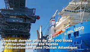 Nouveau scandale environnemental : 250 000 litres de pétrole rejetés dans l’océan par accident
