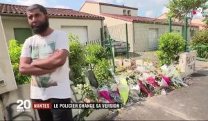 Nantes : le policier change sa version