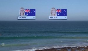 Adrénaline - Surf : Le replay complet de la série de N. Van Dijk et K. Andrew (Corona Open J-Bay Women's, round 2)