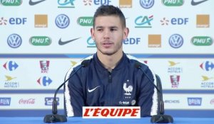 Hernandez «Si on gagne, Henry sera content aussi» - Foot - CM 2018 - Bleus