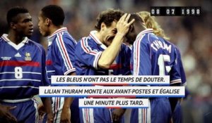 Il y a 20 ans - Thuram qualifie la France en finale