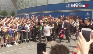 PSG : Buffon accueilli en héros par les Ultras
